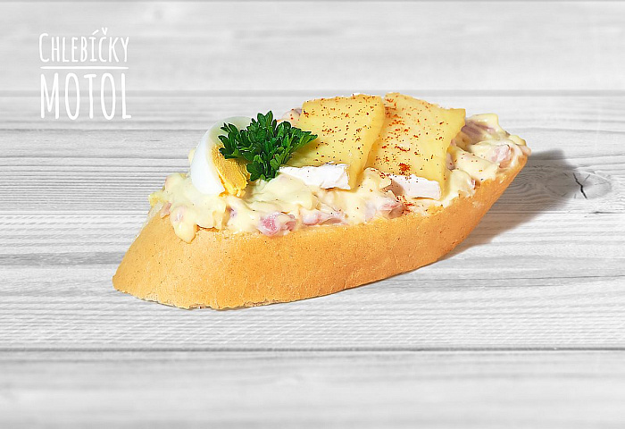 Chlebíček hermelínový