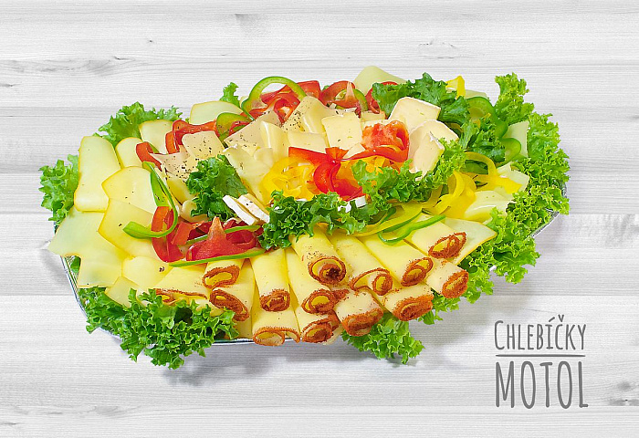Obložená mísa sýrová 1.500g